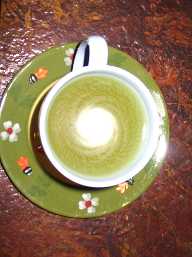 Polyphenols green teas