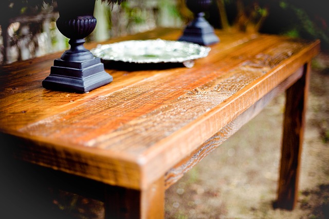 rustic table DIY furniture
