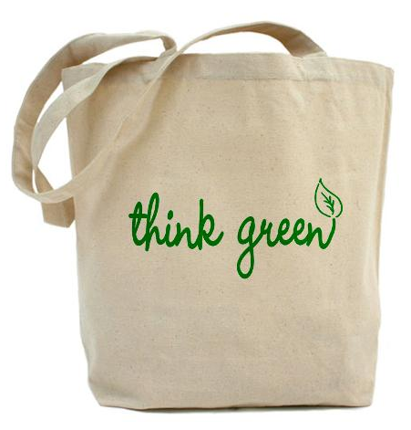 Earth Day - Think Green Totes