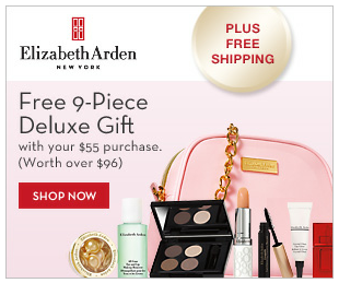 Free 9-piece Deluxe Gift Set and Free Shipping at Elizabeth Arden.