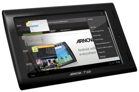 Arnova Designed by Archos 4GB 7" Android Multimedia Internet Tablet