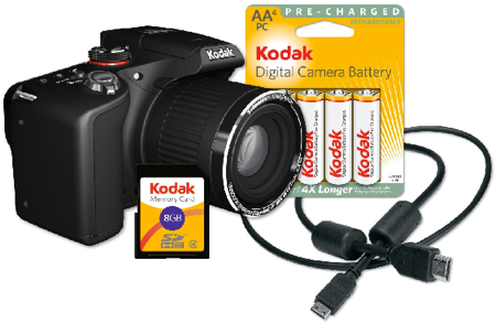 Kodak EasyShare Z990 12.0 MP Digital Camera with 30x Optical Zoom, HD Video and 3.0-Inch LCD