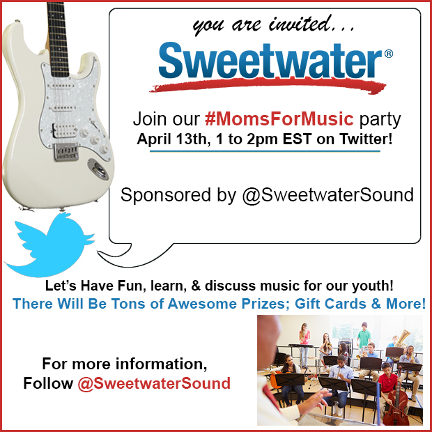 Sweetwater music pro audio twitter party