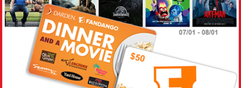 Enter To Win: Your Life After 25's Summer Dinner & A Movie Fandango Gift Card Giveaway!