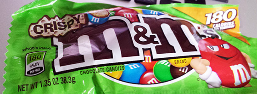 M&M’S® Crispy is BACK! Get Your Chocolate Fix For Under 200 Calories!