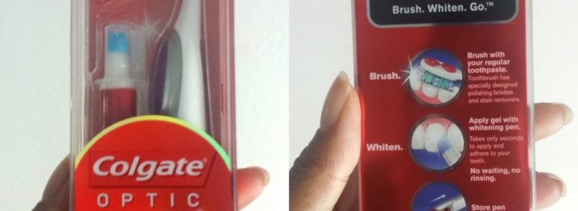 My Easy and Fast Pearly White Teeth Routine Using Colgate Optic White Toothbrush Pen! w/#Giveaway