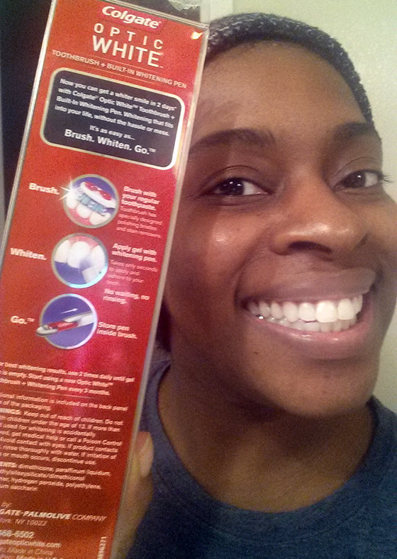 How Colgate Optic White Toothbrush + Whitening Pen Helped Me Keep My Brilliant Smile! w/#Giveaway