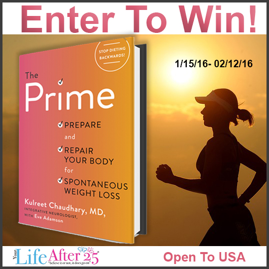 New Year, New You, New Way Of Tackling Weight Loss With The Prime: Book #Giveaway