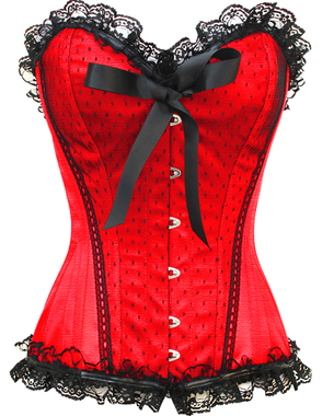 PINUP DOLL RED CORSET
