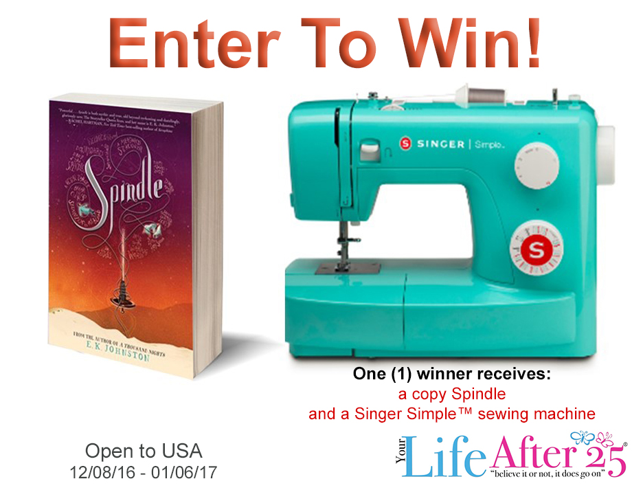 Enter To Win: Spindle and Sewing Machine Prize Pack Giveaway!