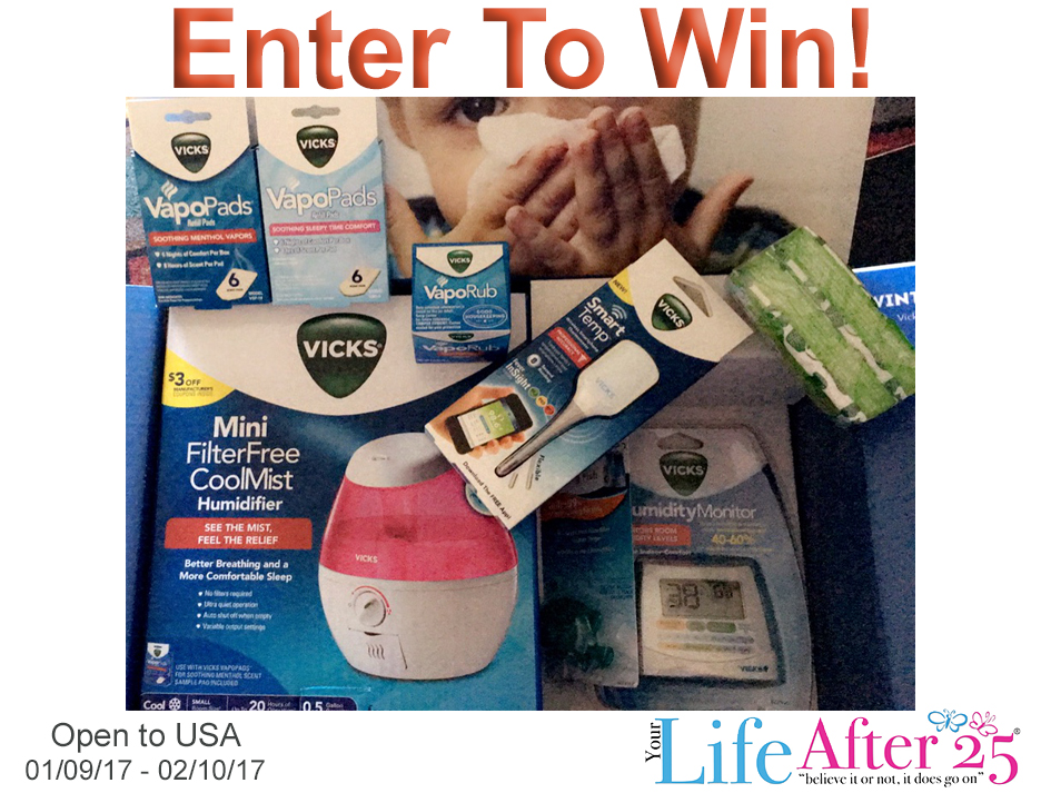 Be Ready For Any Cold or Flu with Your Vicks Winter Wellness Care Kit! + giveaway
