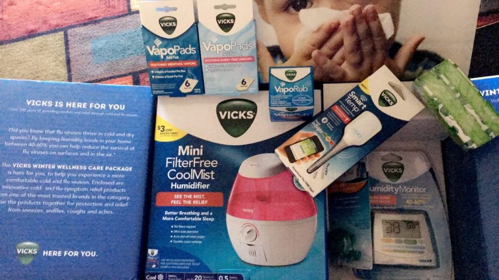 Be Ready For Any Cold or Flu with Your Vicks Winter Wellness Care Kit!