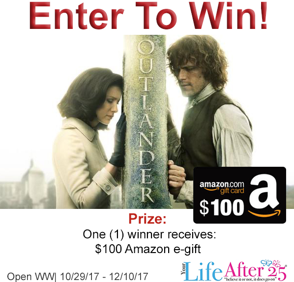 Enter To Win: Outlander Season 3 Fans $100 Amazon GC Giveaway!