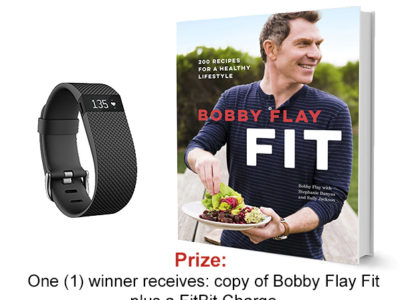 Get Fit For The New Year! Enter To Win A Copy of Bobby Flay Fit and a FitBit Charge!